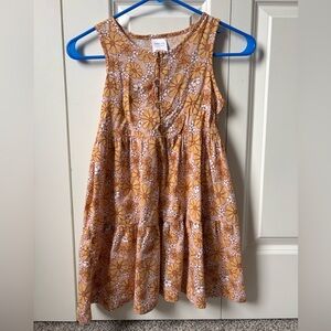 Floral Sleeveless Dress for Kids